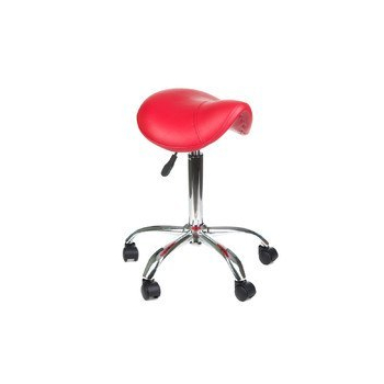 Taboret kosmetyczny BD-9909 Czerwony